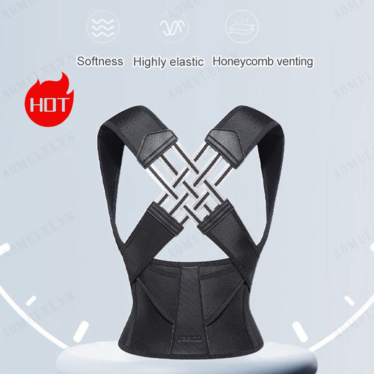 aomulei Adult anti-hunchback posture correction invisible back correction belt