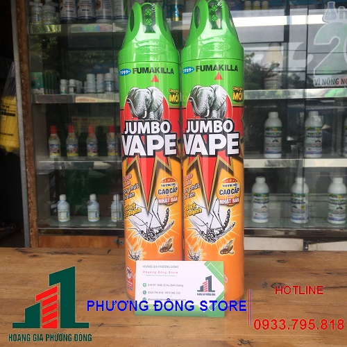 Bình xịt muỗi  jumbo - Chai 600ml