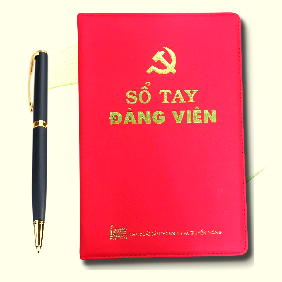 Sổ tay Đảng viên (Bìa da may viền)