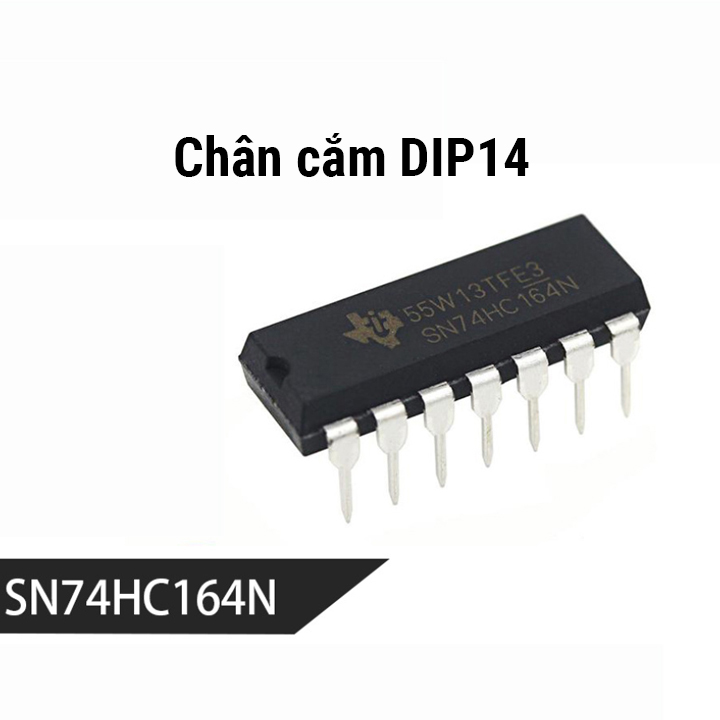 Combo 5 ic 74hc164 cổng si tốc độ cao dp16/sop16