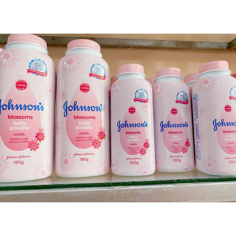 Phấn Johnson's baby hương hoa 100g