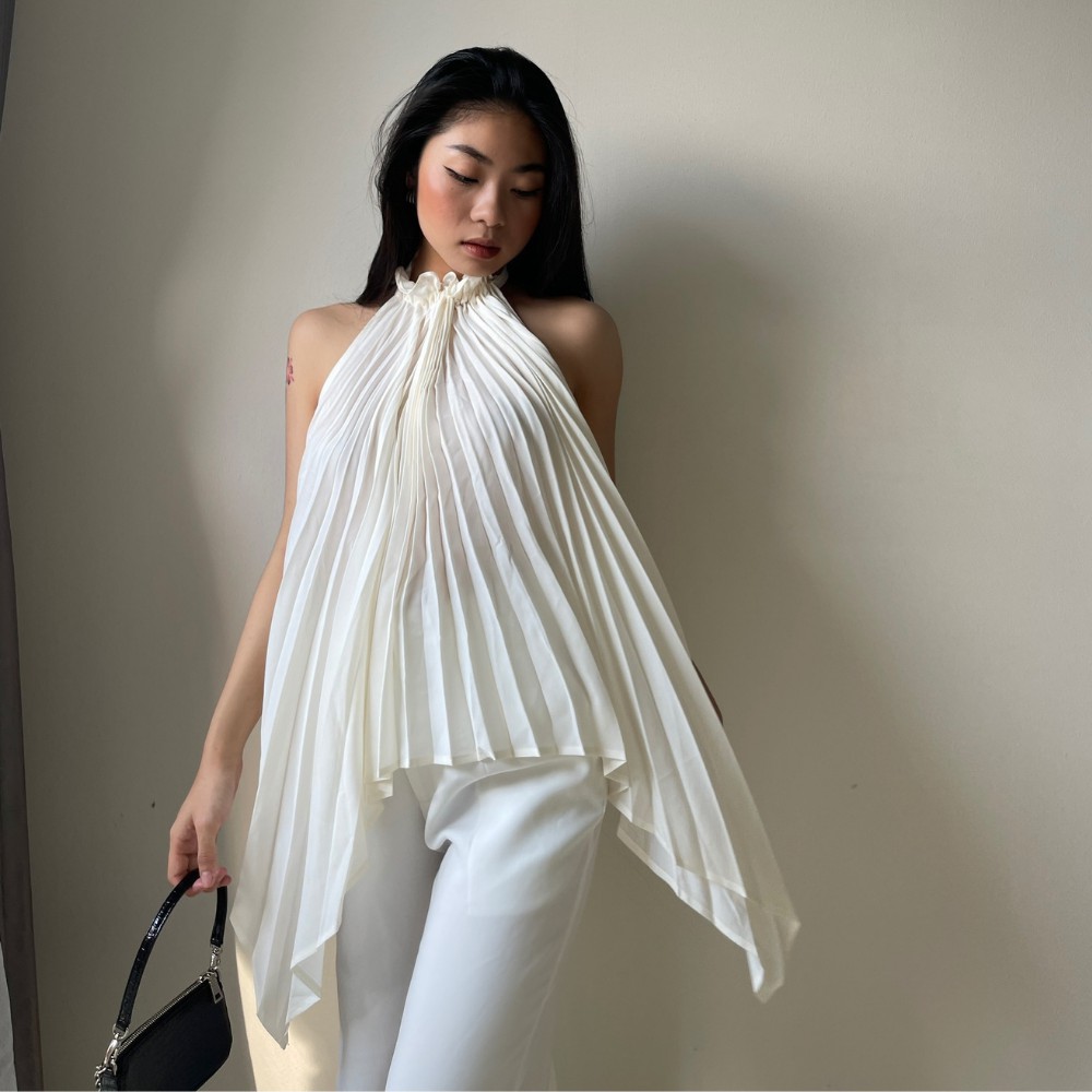 Mẫu Áo Yếm Dập Ly Alaia Daphale