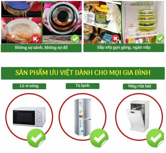 nắp hút chân không bảo quản thực phẩm