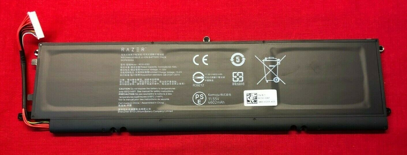 Pin(battery) Original Razer Blade Stealth 13 Late 2019 Rc30 0281 - PIN ZIN BẢO HÀNH 6 THÁNG LỖI ĐỔI MỚI