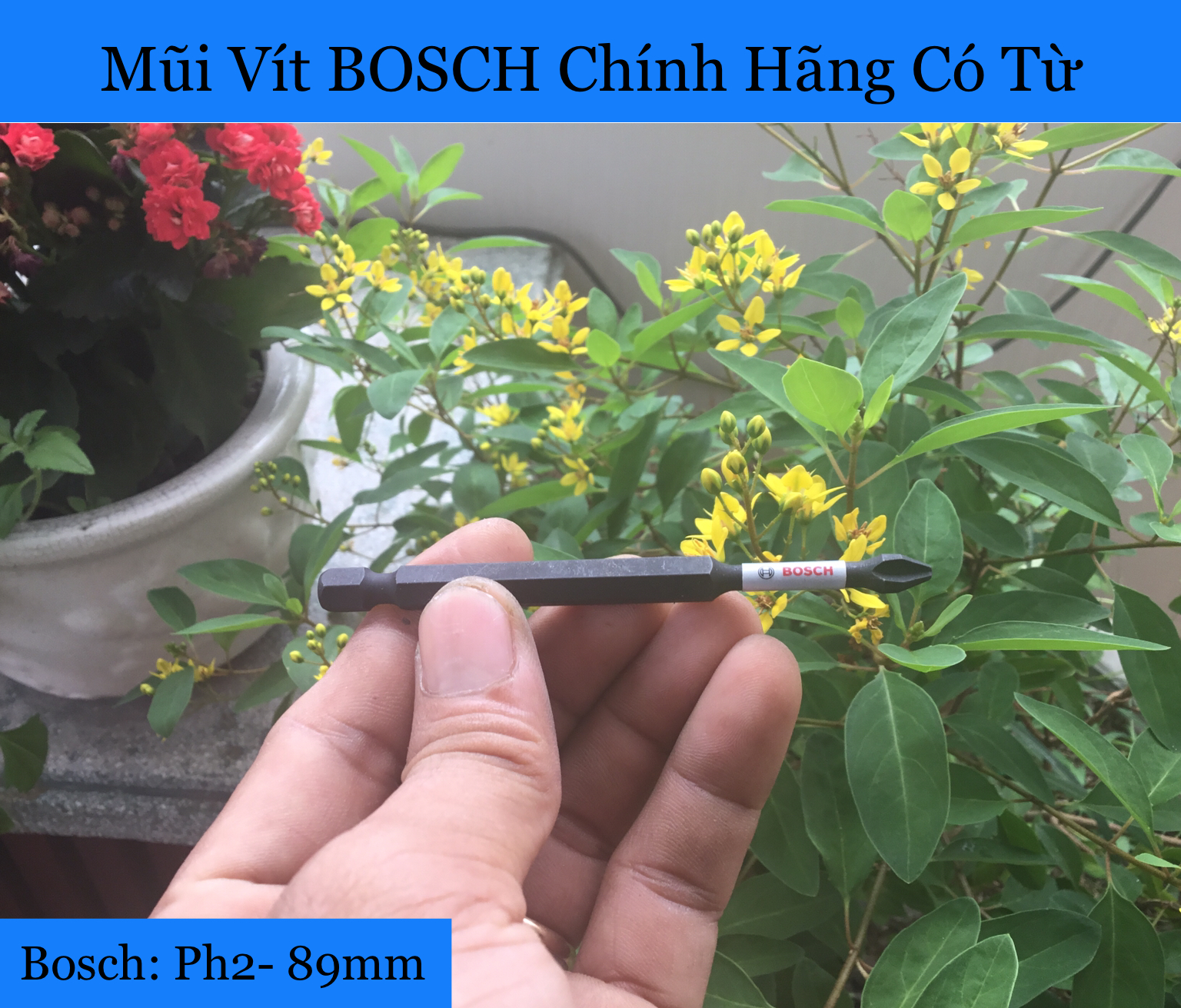 [HCM]Mũi Vít Chính Hãng Nhập Ph2 89mm