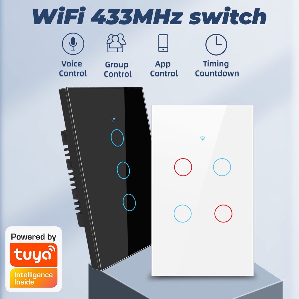 Công tắc điện thông minh wifi tuya
