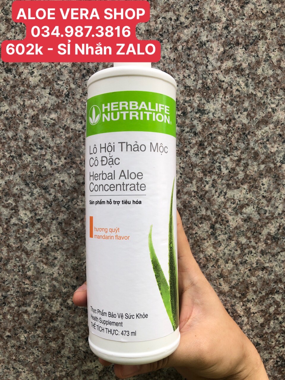 Aloe Vera Herbs Concentrated Mandarin Orange