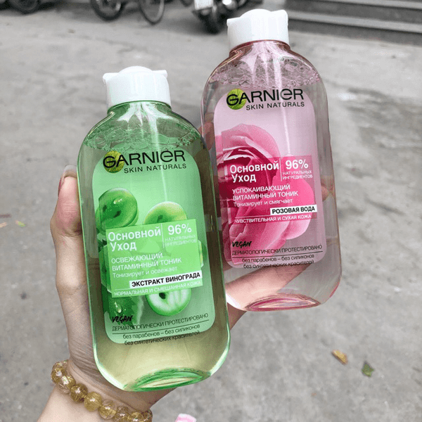 Nước Hoa Hồng Garnier Vegan 200ml