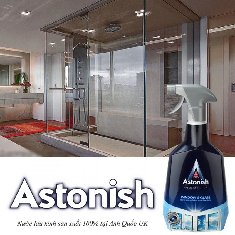 [HCM]Nước lau kính Astonish C6950-750ml