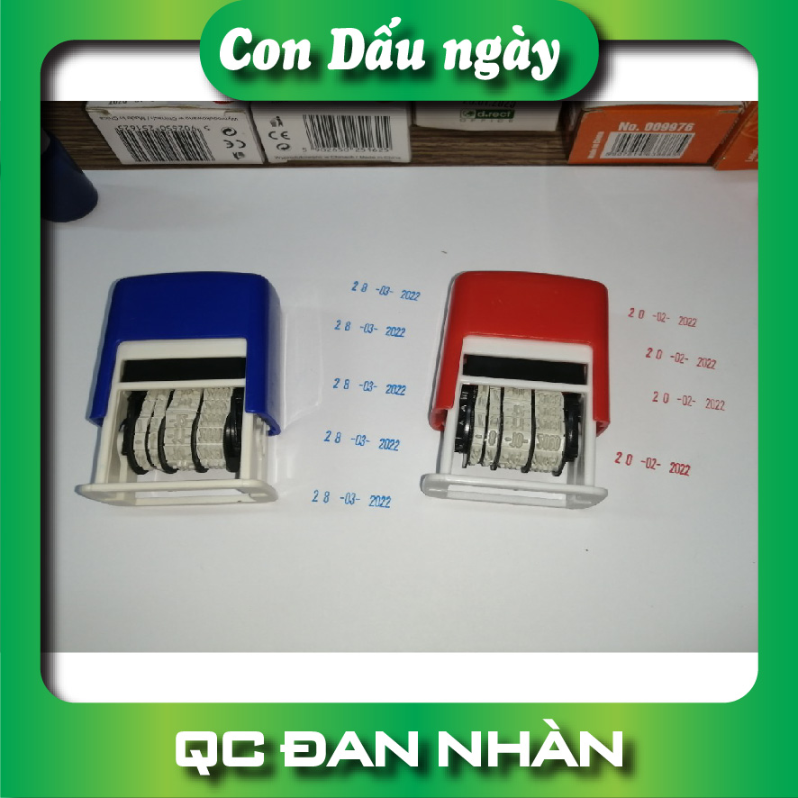 con dấu ngày tháng năm chữ cao 4mm