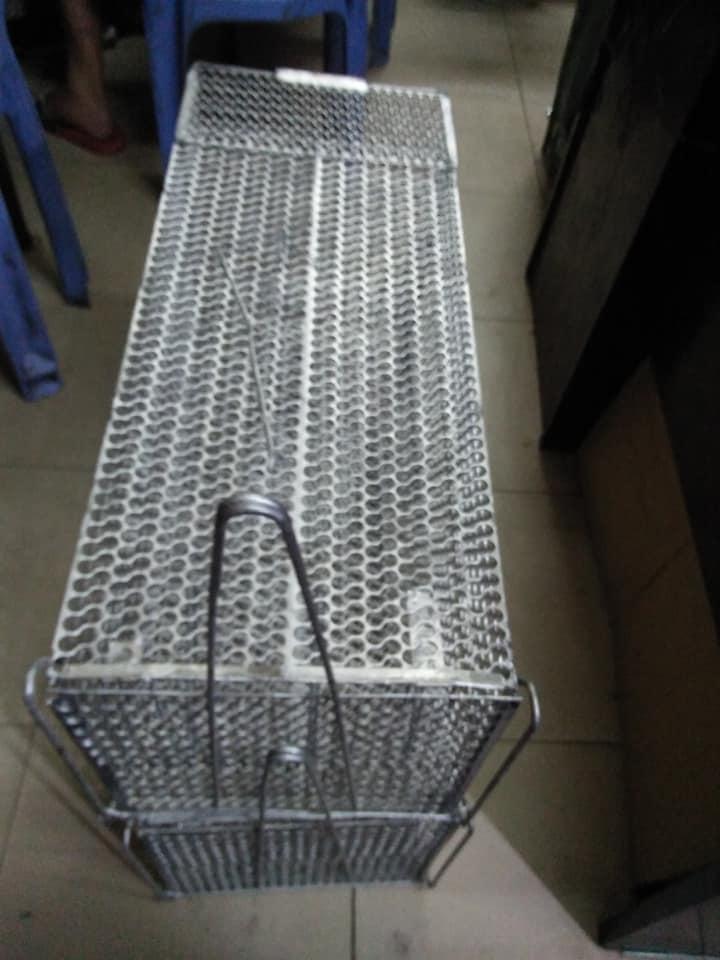 Lồng bẫy mèo loại đại, chồn loại đại dài 70 cm