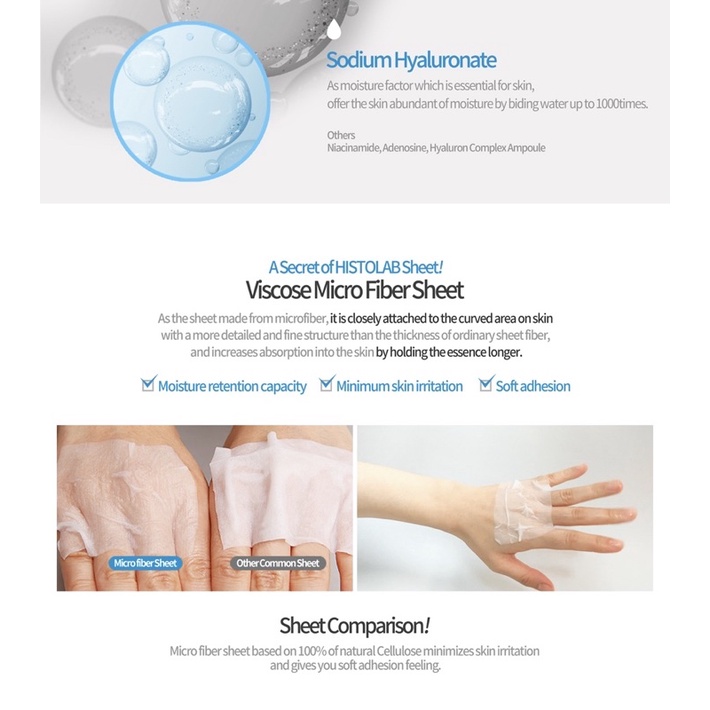 Mặt nạ giấy cấp ẩm Aqua Hyaluron Ampoule Complex Sheet Mask 62