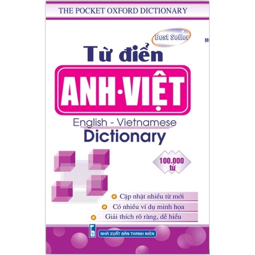 Sách - Từ điển Anh - Việt 100.000 từ