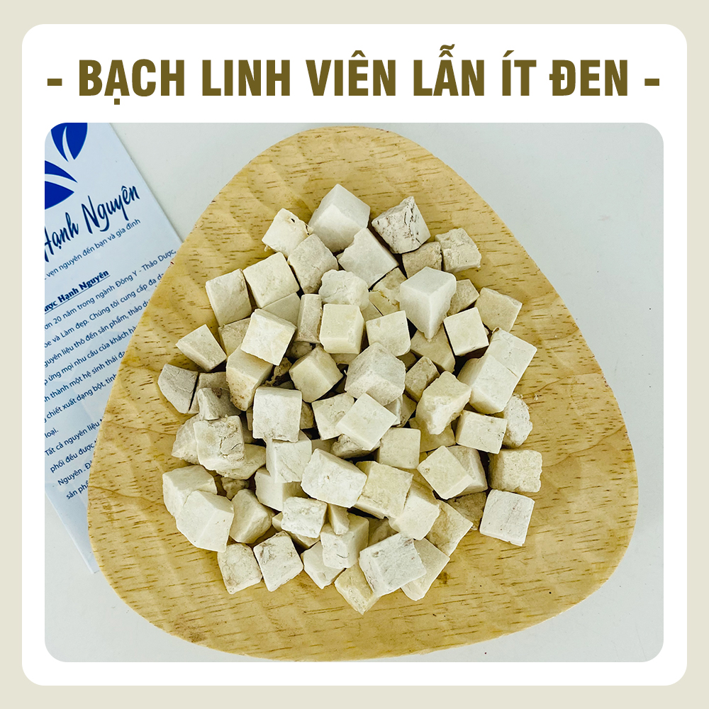 Bạch linh 100g, bạch phục linh trắng da, cải thiện nám, tàn nhang, tăng cường sức khỏe - Thảo Dược Hạnh Nguyên