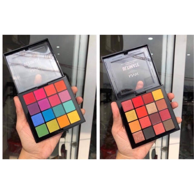 [AUTH - BILL US ] Bảng mắt 16 màu NYX ultimate eyeshadow palette