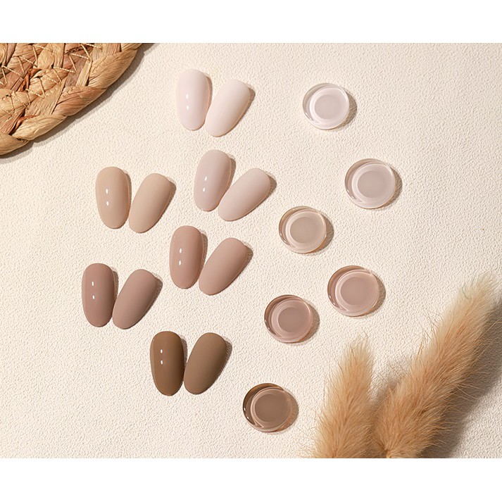 Sơn Gel AS | Mã QZ | Tone Nâu Nhạt Hazelnut