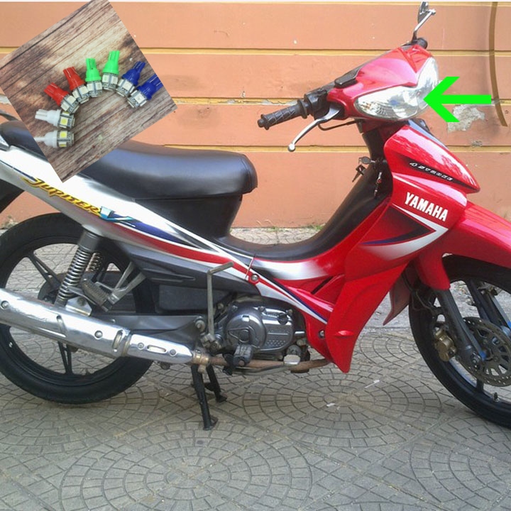 Pha đèn JUPITER V full bóng , pha đèn trước xe máy
