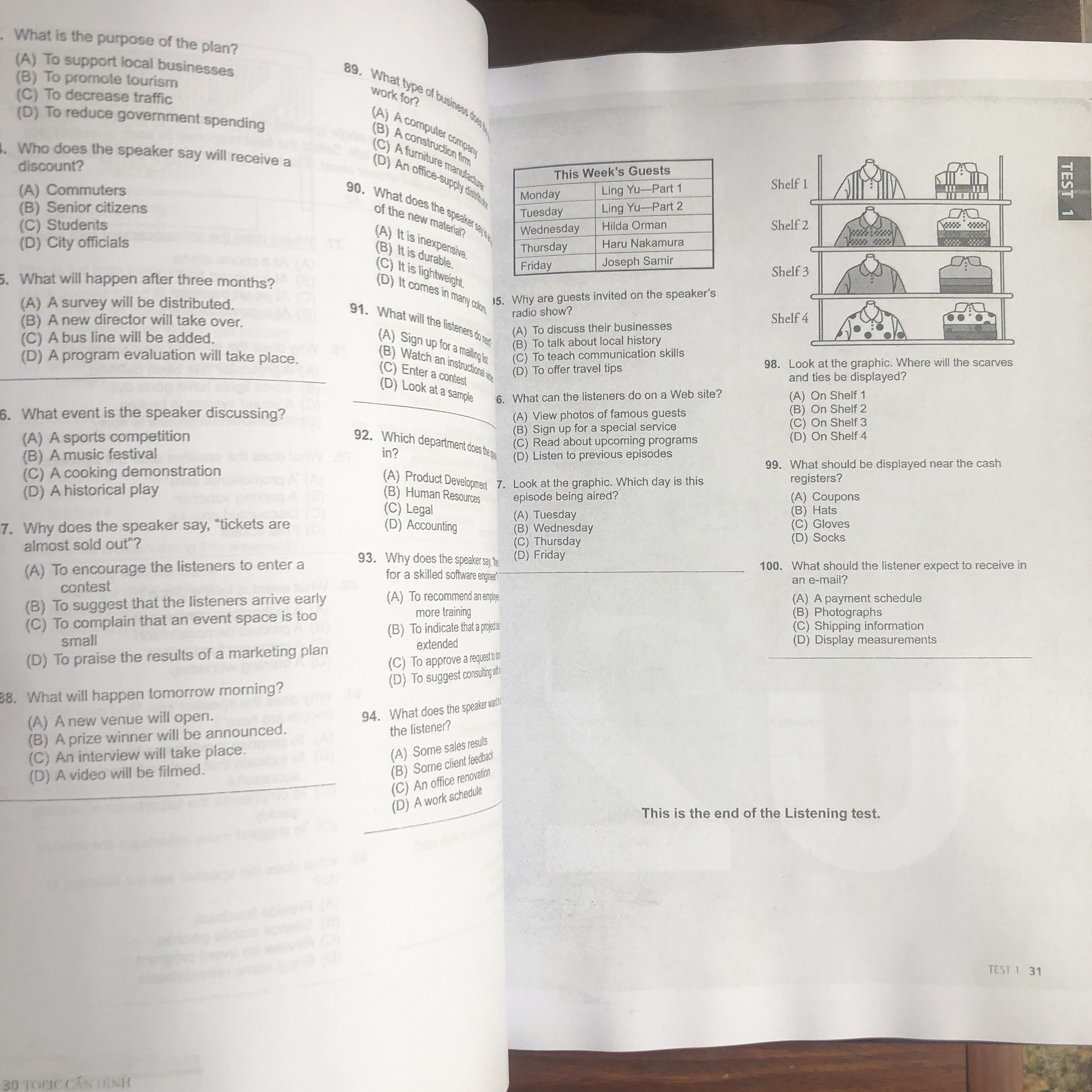Bộ sách luyện thi  ETS 2022 TOEIC (File nghe và đáp án gửi qua mail)