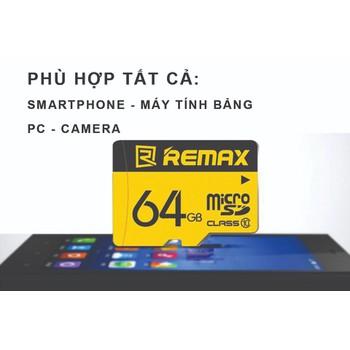 Thẻ nhớ MicroSD Remax 64Gb Class 10