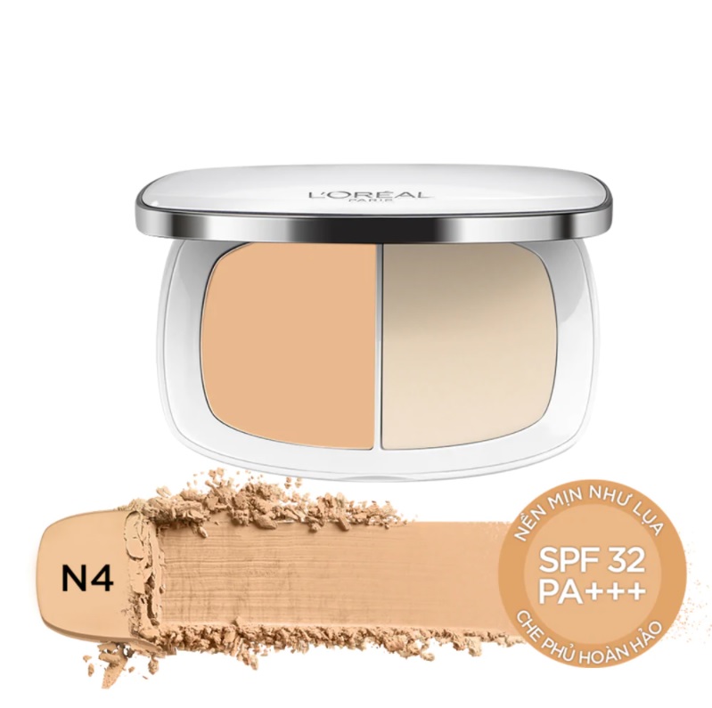 Phấn Nền L'Oreal Paris Makeup True Match Two Way Powder Foundation 8g
