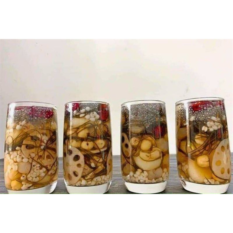 Set Chè sâm bổ lượng 500gr Tặng kèm gói hạt é