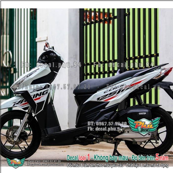 Tem rời click 125 2015 racing