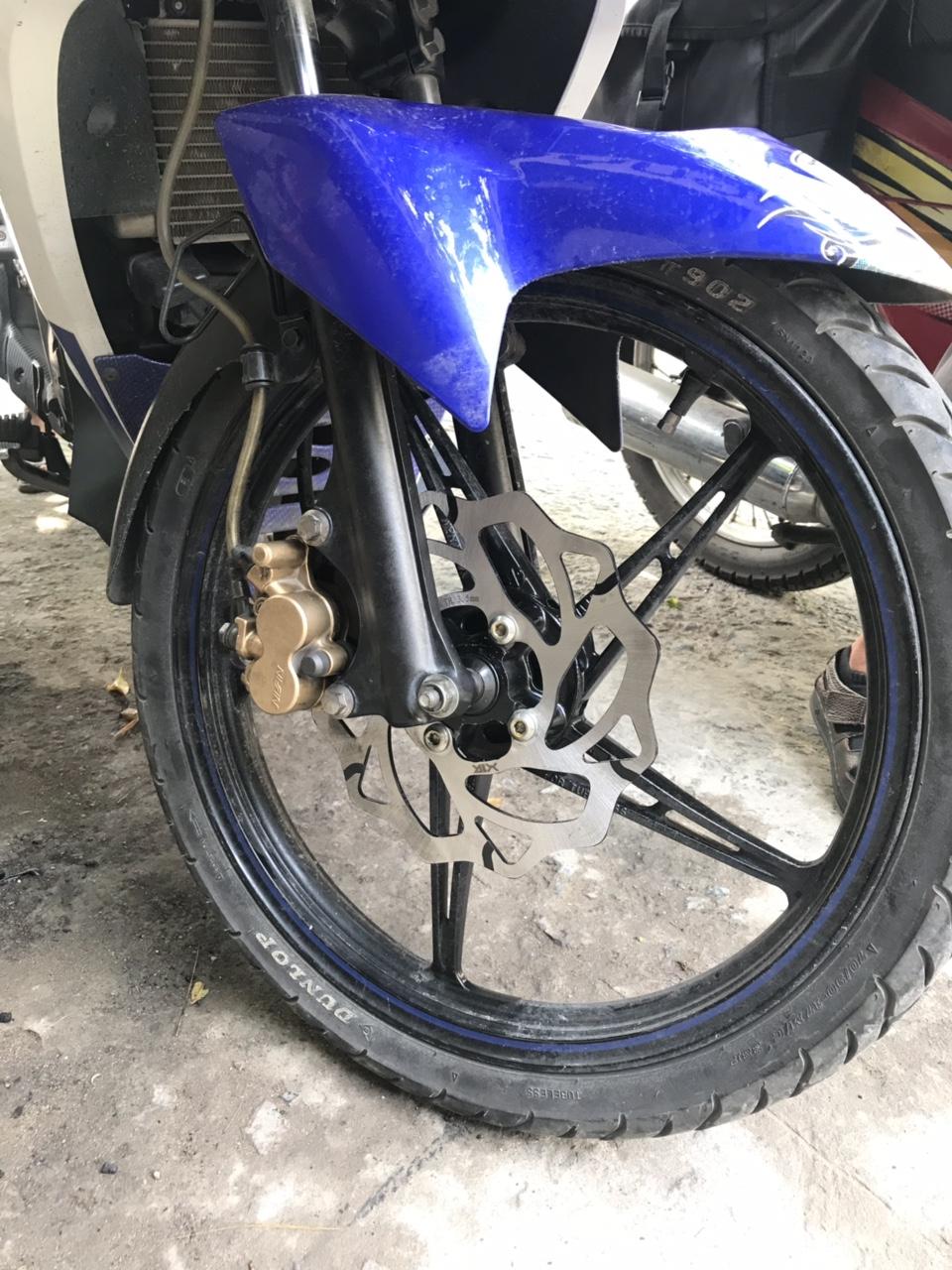 [HCM]CẶP ĐĨA THẮNG X1R TRƯỚC SAU CHO EX135 2011 - 2014