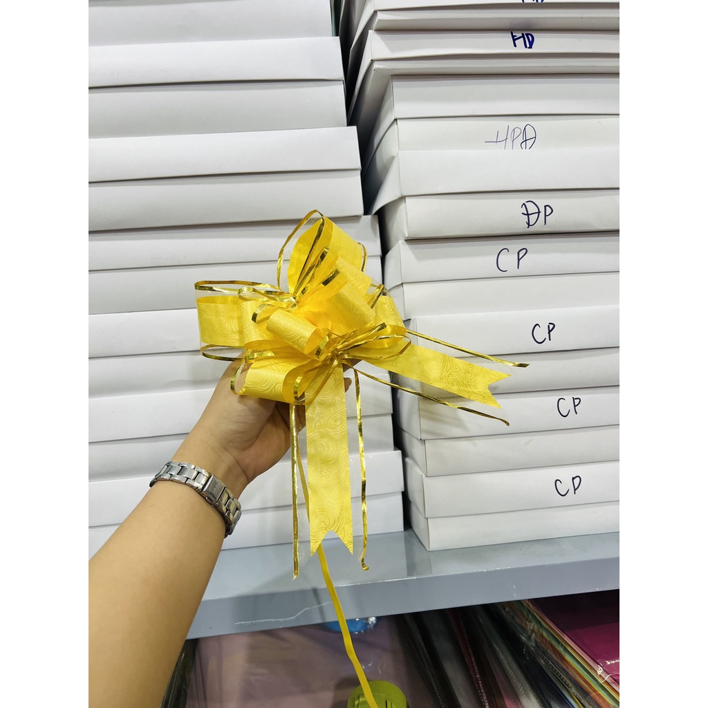 NƠ RÚT 5CM KIM SA- XẤP 10 CÁI