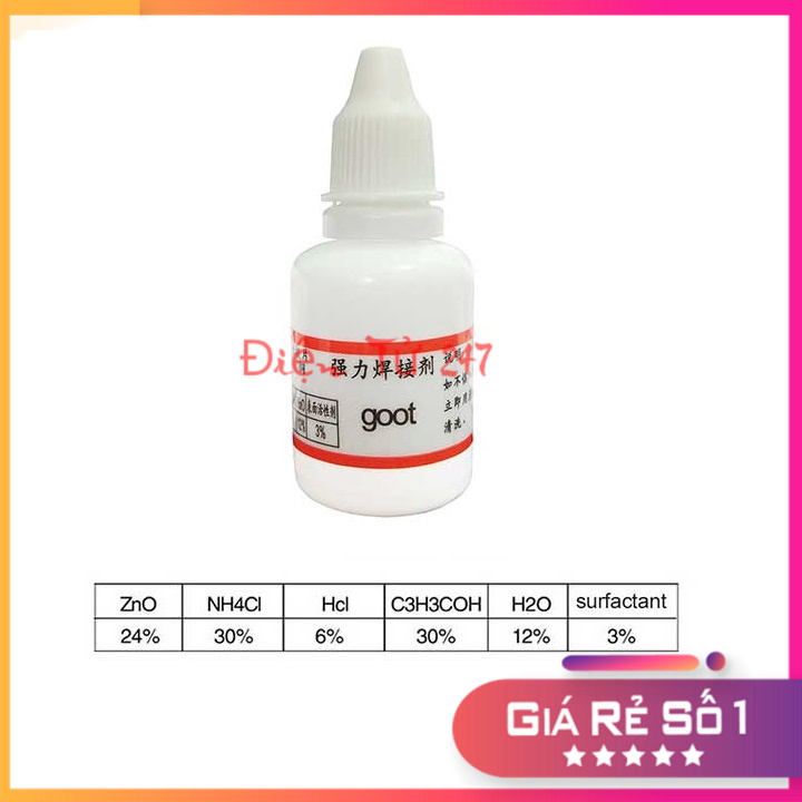 Dung dịch trợ hàn goot 25ml