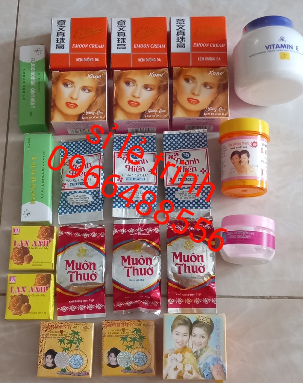 công thức kem trộn body trắng nhanh