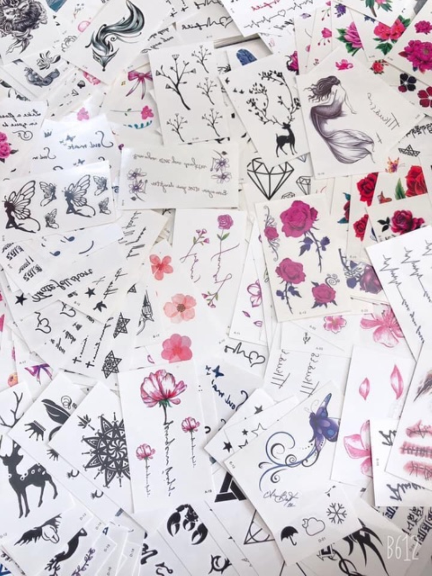 [Mã 1010FASHIONSALE2315 giảm 10K đơn 50K] [RẺ VÔ ĐỊCH] Tấm Dán Xăm Tatoo Độc Đáo