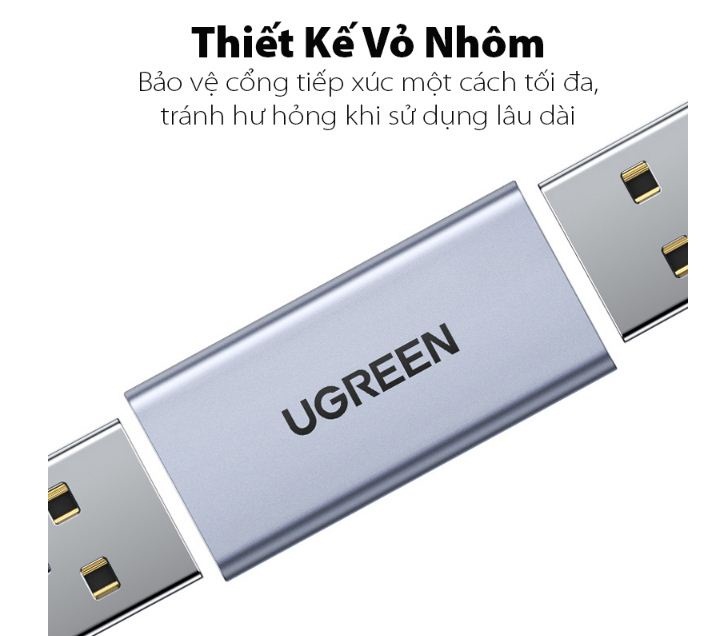 Đầu nối dài USB 3.0 Ugreen 20119  ( 2 đầu âm ) Chính Hãng