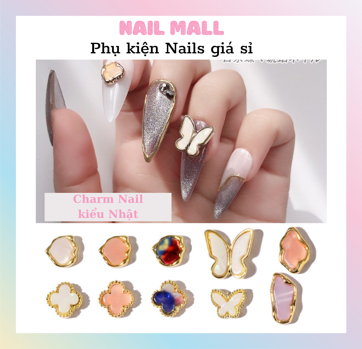 Charm Nail Phong Cách Nhật HZ7680
