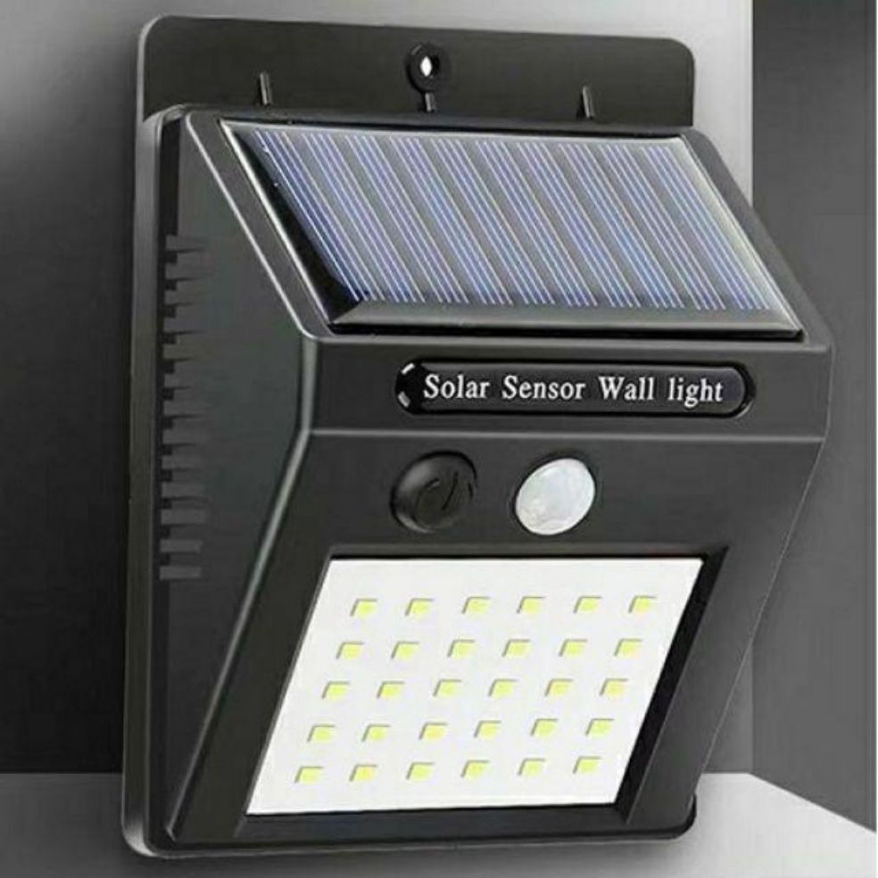 ĐÈN LED CẢM BIẾN NĂNG LƯỢNG MẶT TRỜI solar Powered Led Wall Light chống nước