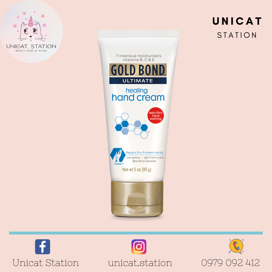 Kem Tay GOLD BOND Ultimate Healing Hand Cream 85gr (3oz)