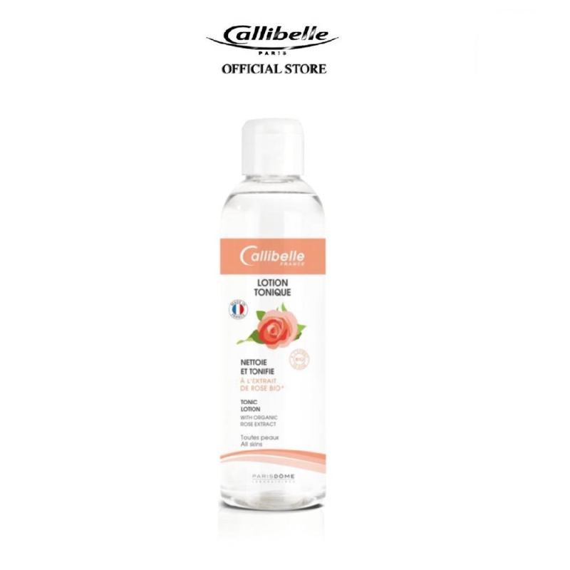 Nước hoa hồng Callibelle giúp làm sạch da và se khít lỗ chân lông 250ml nhập khẩu