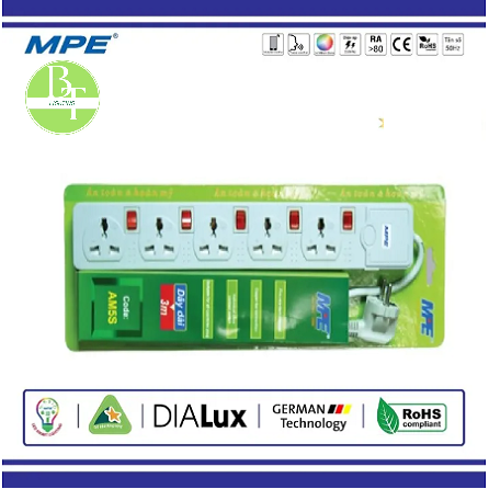 Ổ CẮM DI ĐỘNG ĐA NĂNG 5 Ổ MPE (AM5S)