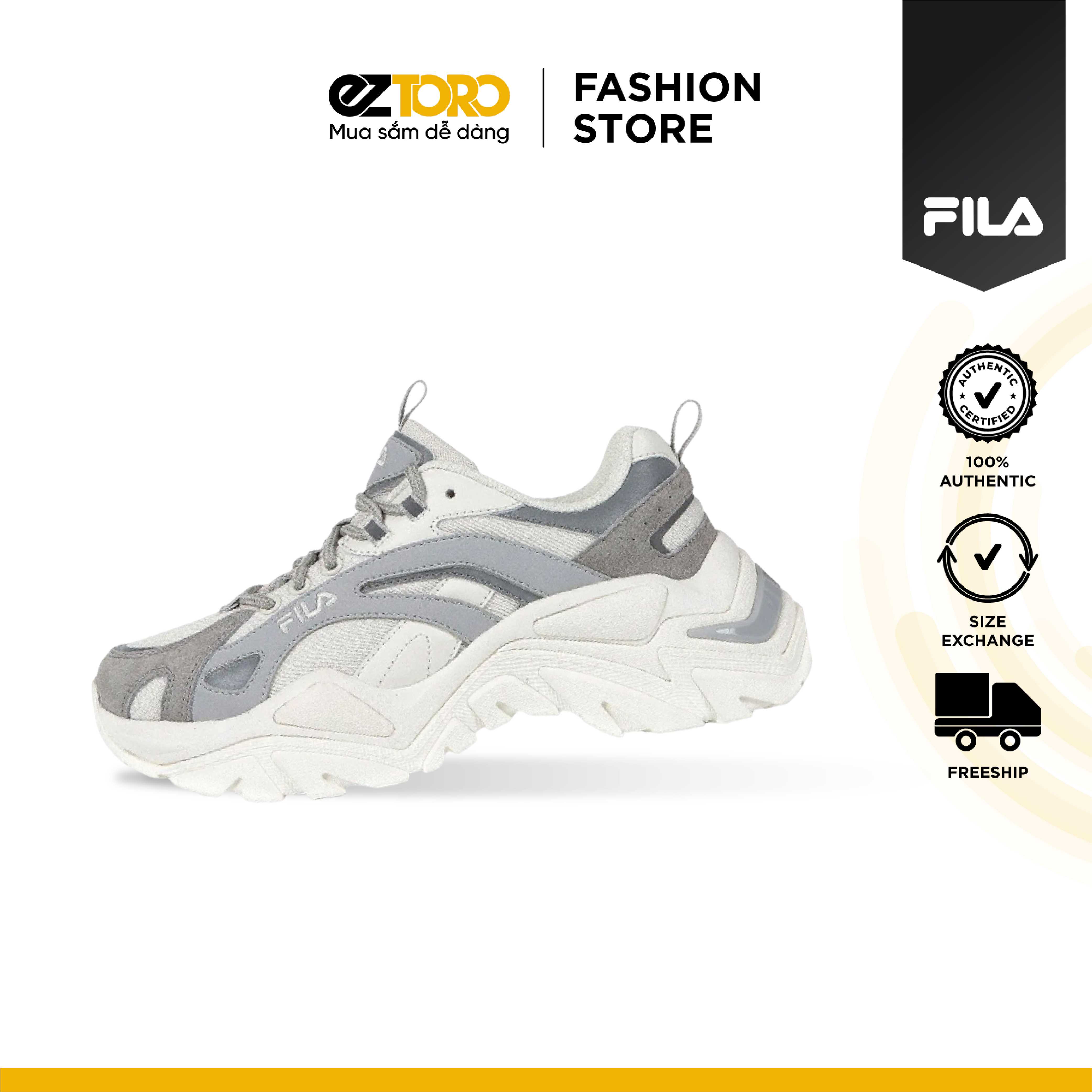 [Full màu 100% Authentic Korea] Giày Sneaker Fila Interation Light - cho nam, nữ