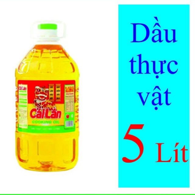 Dầu ăn Cái Lân 5 lít-BẢO ĐẢM HÀNG MỚI
