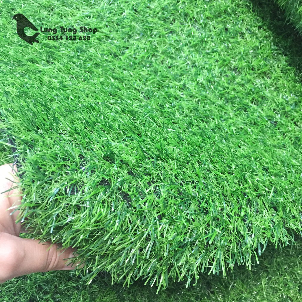 [ 1 MÉT VUÔNG ] Thảm cỏ nhân tạo - cỏ 2cm ( GIÁ SỈ )