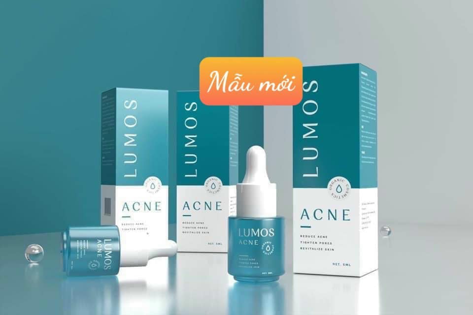 Serum Lumos Acne Giảm Mụn Thâm giúp da phục hồi căng bóng