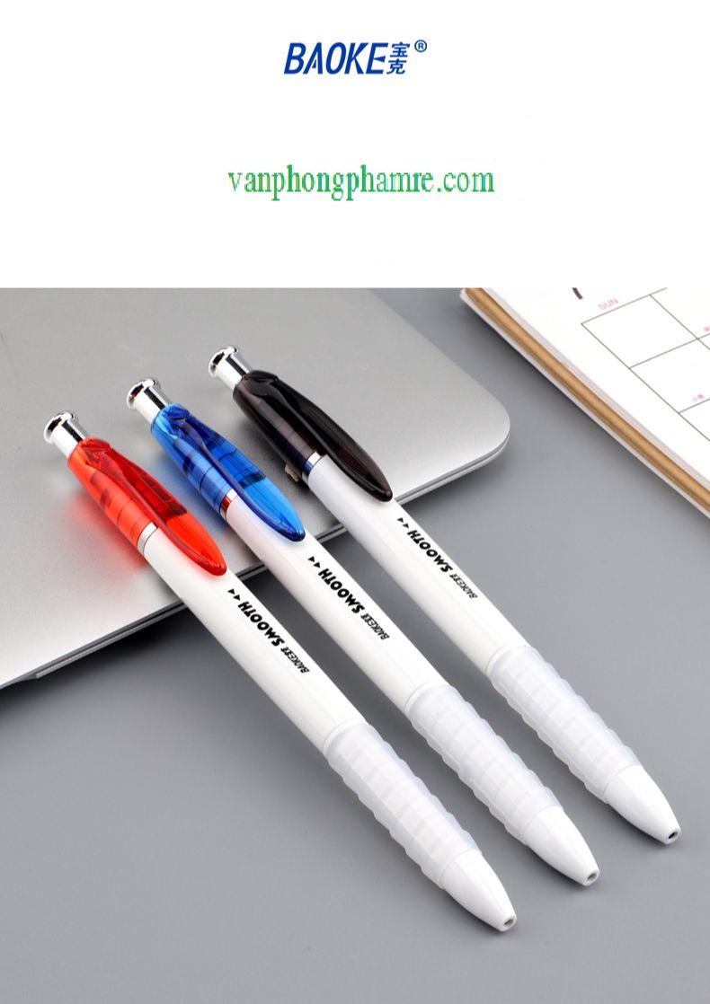Bút Bi Bấm Baoke B57 0.7mm