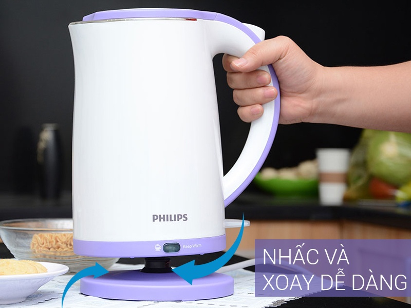 [FREESHIP MAX] [HCM]Bình Đun Siêu Tốc Philips HD9312 - Hàng chính hãng