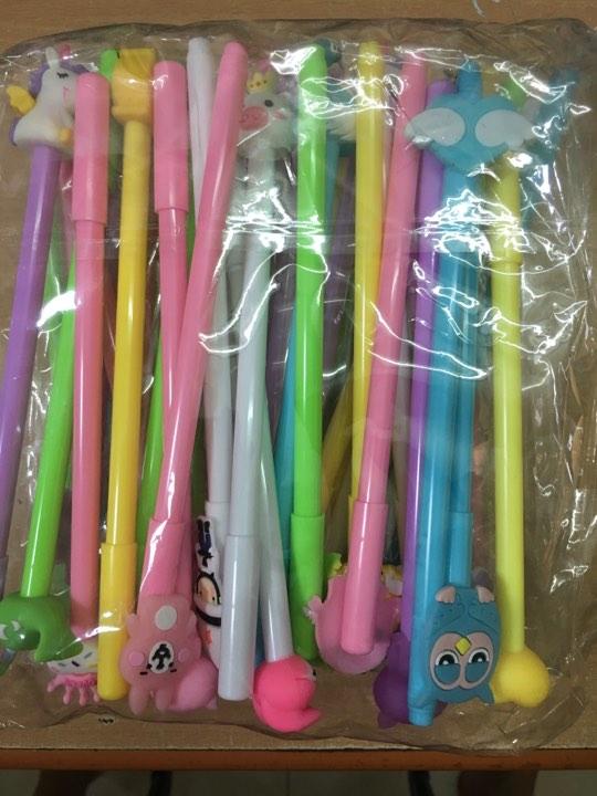 ( mực Tím )20 Chiếc Bút Mực Nước Màu Tím Kiểu Dáng Cute