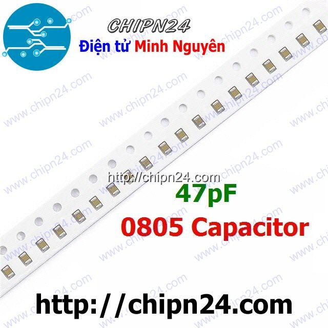 Tụ dán smd 0805 47p 50v 10%