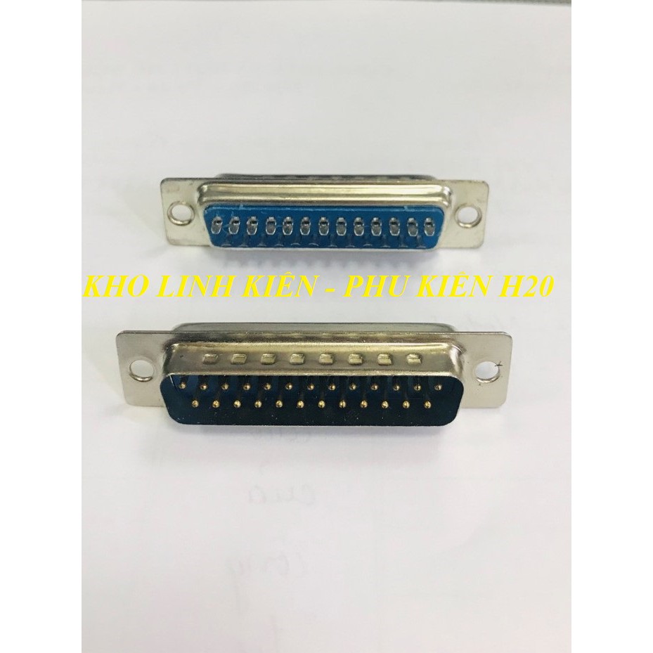 2 Chiếc Db25 Đực Thẳng - Thích Hợp Hàn Dây, Hàn Mạch