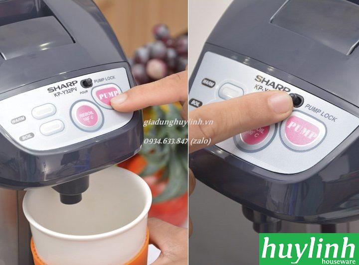 [HCM]Bình thủy điện Sharp KP-Y32PV - 3 lít - Thái Lan
