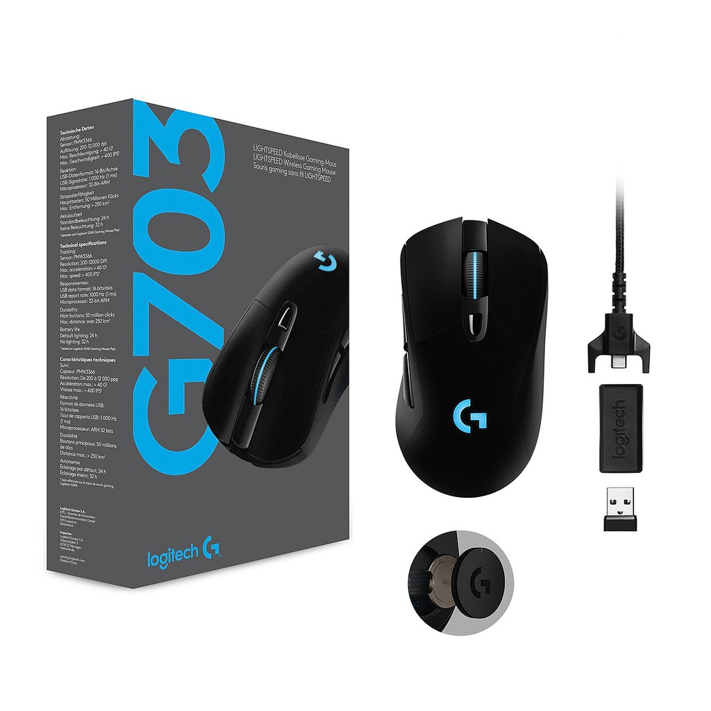 [HCM]CHUỘT G703 HERO KHÔNG DÂY LIGHTSPEED