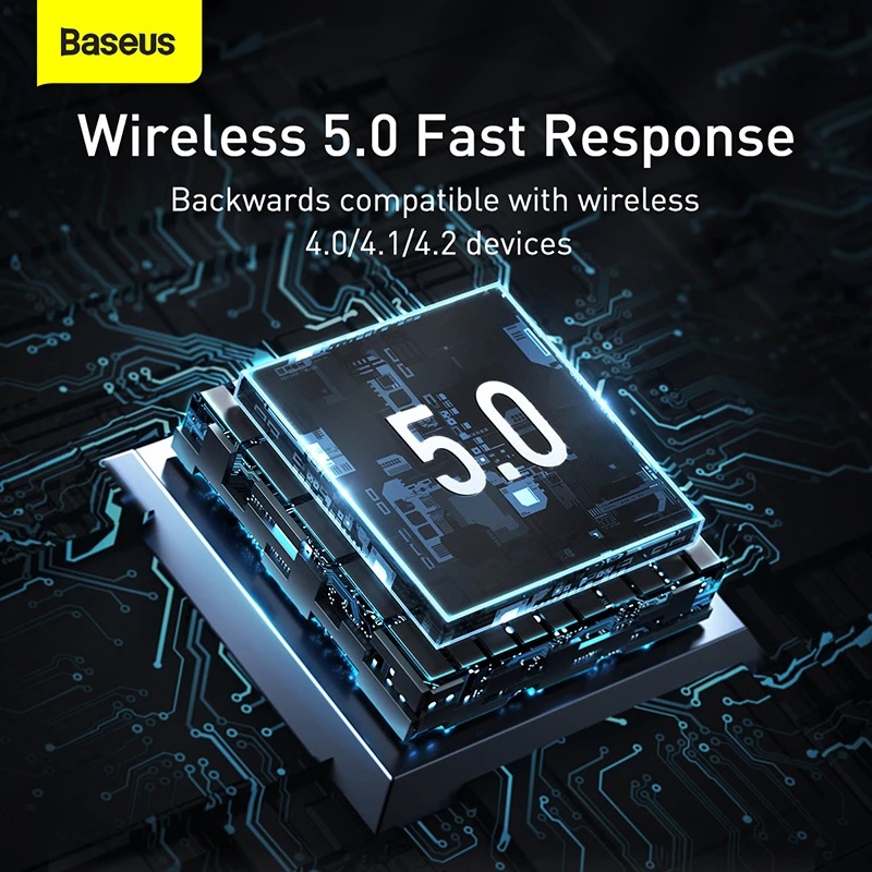 USB Bluetooth tốc độ cao Baseus BA04 Bluetooth Receiver (Bluetooth CSR 5.0 20m Wireless Audio Transmission Adapter)