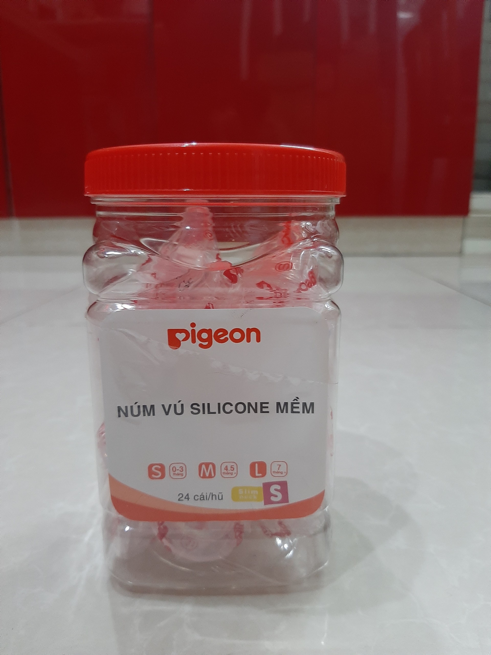 5 cái núm ti pigeon size M